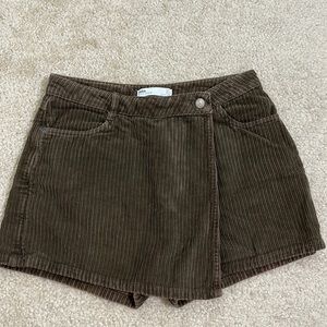 Zara corduroy skort size S